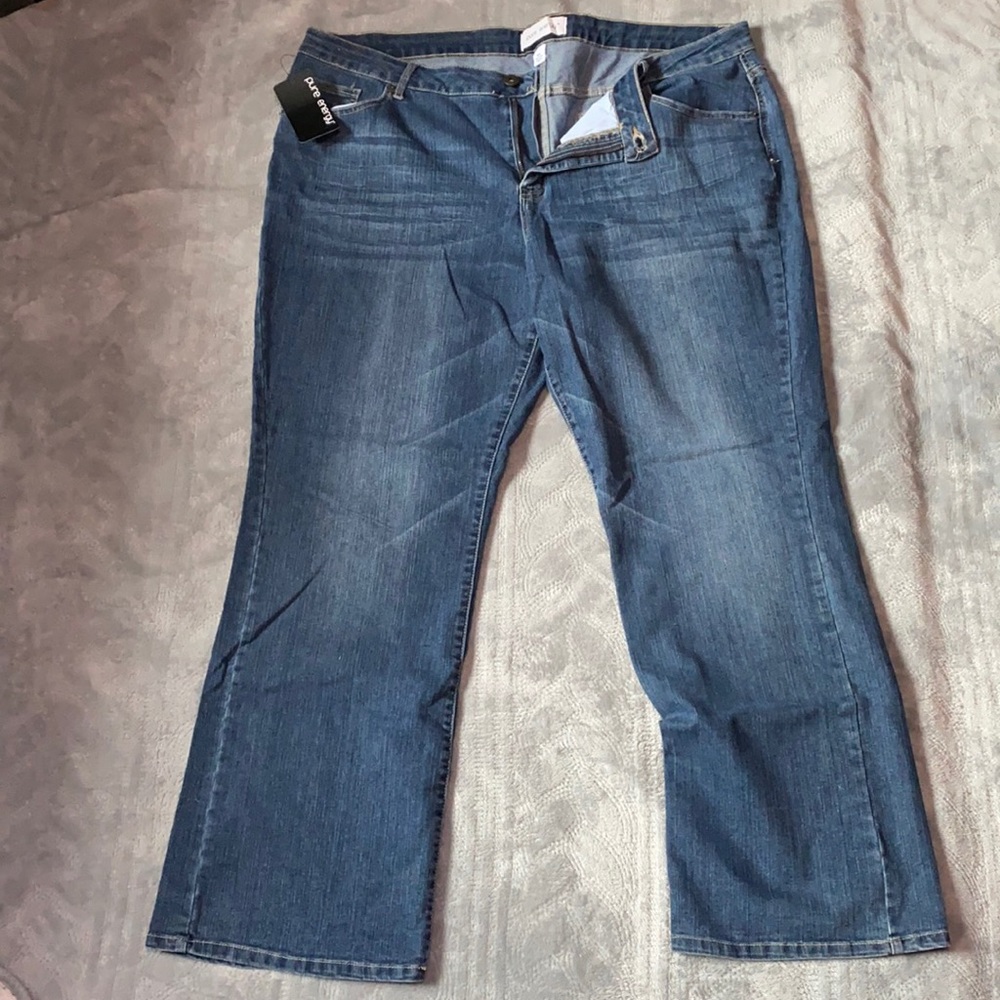 Pure Energy women’s plus size 24W jeans NWT